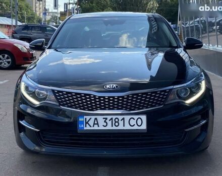 Черный Киа Оптима, объемом двигателя 2.4 л и пробегом 211 тыс. км за 11500 $, фото 2 на Automoto.ua