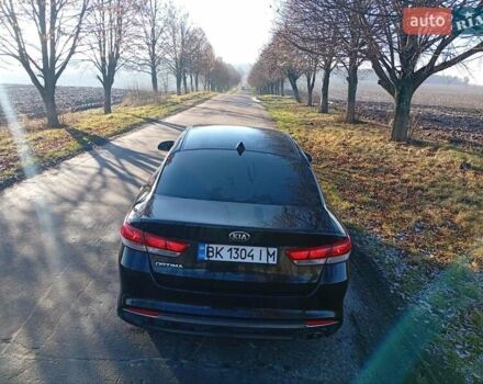 Черный Киа Оптима, объемом двигателя 2.36 л и пробегом 262 тыс. км за 9600 $, фото 2 на Automoto.ua