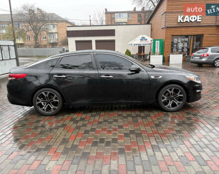 Черный Киа Оптима, объемом двигателя 2.4 л и пробегом 137 тыс. км за 11000 $, фото 6 на Automoto.ua