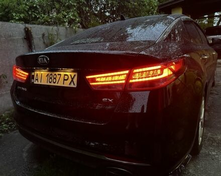 Черный Киа Оптима, объемом двигателя 2.4 л и пробегом 177 тыс. км за 12500 $, фото 3 на Automoto.ua