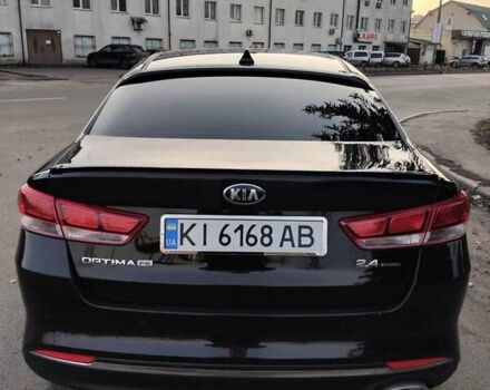 Черный Киа Оптима, объемом двигателя 2.4 л и пробегом 113 тыс. км за 11700 $, фото 7 на Automoto.ua