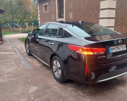 Черный Киа Оптима, объемом двигателя 2 л и пробегом 94 тыс. км за 330 $, фото 4 на Automoto.ua