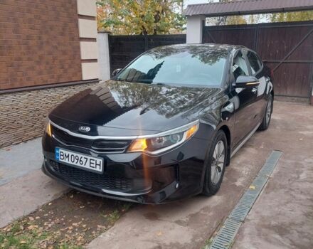 Черный Киа Оптима, объемом двигателя 2 л и пробегом 94 тыс. км за 330 $, фото 6 на Automoto.ua