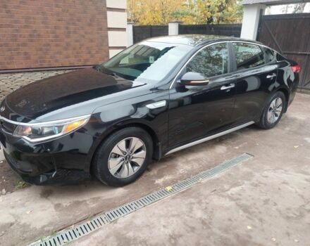 Черный Киа Оптима, объемом двигателя 2 л и пробегом 94 тыс. км за 330 $, фото 7 на Automoto.ua