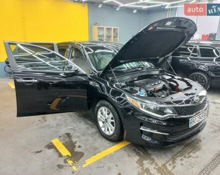 Чорний Кіа Оптіма, об'ємом двигуна 2.4 л та пробігом 145 тис. км за 9300 $, фото 12 на Automoto.ua
