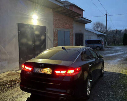 Черный Киа Оптима, объемом двигателя 2.36 л и пробегом 110 тыс. км за 10400 $, фото 4 на Automoto.ua
