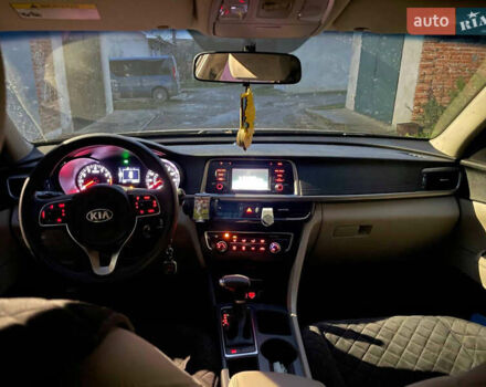 Черный Киа Оптима, объемом двигателя 2.36 л и пробегом 110 тыс. км за 10400 $, фото 7 на Automoto.ua