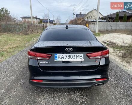 Черный Киа Оптима, объемом двигателя 2.36 л и пробегом 133 тыс. км за 12800 $, фото 4 на Automoto.ua