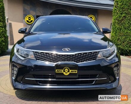 Киа Оптима 2018 в Львове на Automoto.ua Черный Киа Оптима, объемом двигателя 2.4 л и пробегом 65 тыс. км за 16600 $, фото 7 на Automoto.ua