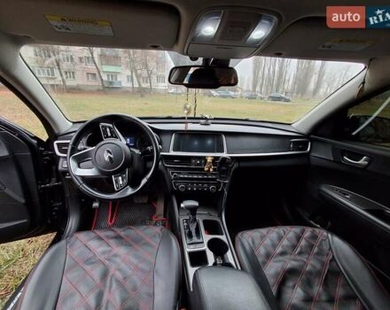 Черный Киа Оптима, объемом двигателя 2.36 л и пробегом 134 тыс. км за 14300 $, фото 5 на Automoto.ua