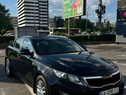 Черный Киа Оптима, объемом двигателя 2 л и пробегом 212 тыс. км за 6700 $, фото 1 на Automoto.ua