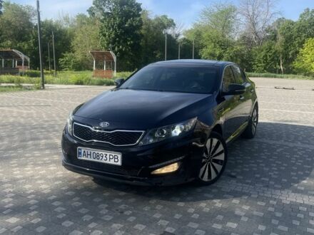 Черный Киа Оптима, объемом двигателя 2.4 л и пробегом 218 тыс. км за 8200 $, фото 1 на Automoto.ua