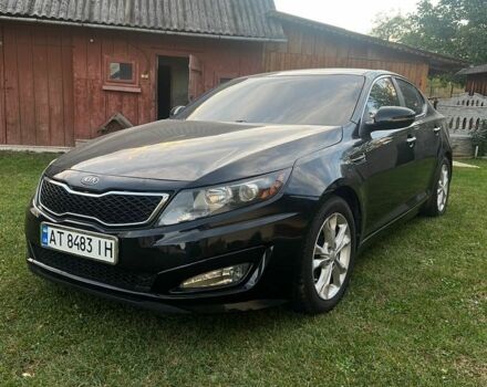 Чорний Кіа Оптіма, об'ємом двигуна 2.4 л та пробігом 200 тис. км за 6900 $, фото 1 на Automoto.ua