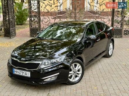 Черный Киа Оптима, объемом двигателя 2 л и пробегом 183 тыс. км за 9800 $, фото 1 на Automoto.ua