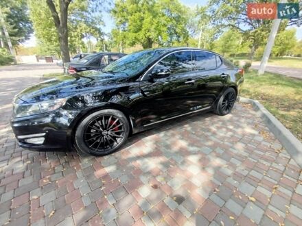 Чорний Кіа Оптіма, об'ємом двигуна 2 л та пробігом 256 тис. км за 8400 $, фото 1 на Automoto.ua