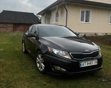 Чорний Кіа Оптіма, об'ємом двигуна 2.4 л та пробігом 114 тис. км за 8052 $, фото 1 на Automoto.ua