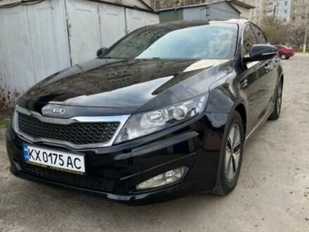 Черный Киа Оптима, объемом двигателя 2.4 л и пробегом 256 тыс. км за 8300 $, фото 1 на Automoto.ua