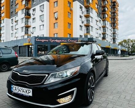 Черный Киа Оптима, объемом двигателя 2.36 л и пробегом 223 тыс. км за 9600 $, фото 1 на Automoto.ua