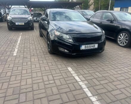 Черный Киа Оптима, объемом двигателя 2.4 л и пробегом 170 тыс. км за 9000 $, фото 1 на Automoto.ua