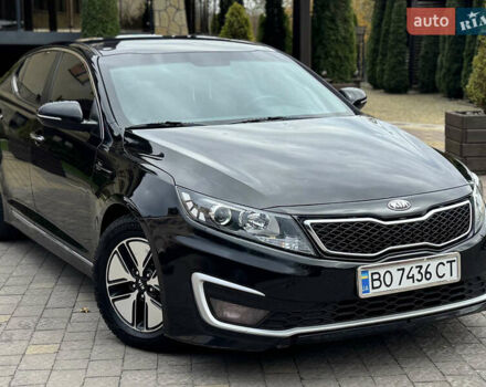 Черный Киа Оптима, объемом двигателя 2.36 л и пробегом 163 тыс. км за 8500 $, фото 1 на Automoto.ua