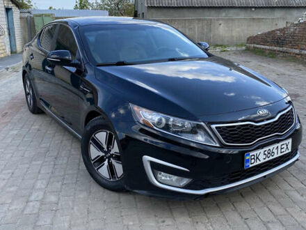 Черный Киа Оптима, объемом двигателя 2.4 л и пробегом 250 тыс. км за 8500 $, фото 1 на Automoto.ua