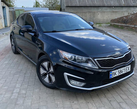 Черный Киа Оптима, объемом двигателя 2.4 л и пробегом 250 тыс. км за 8500 $, фото 1 на Automoto.ua