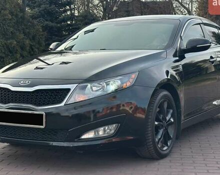 Чорний Кіа Оптіма, об'ємом двигуна 2.36 л та пробігом 281 тис. км за 7999 $, фото 1 на Automoto.ua