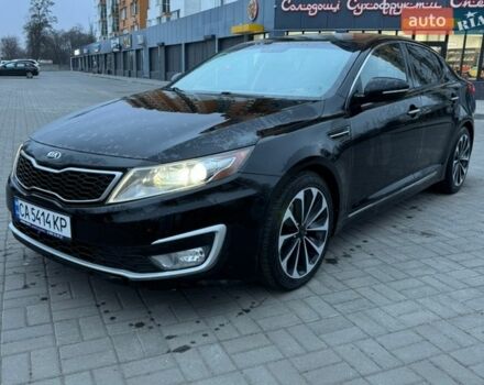 Чорний Кіа Оптіма, об'ємом двигуна 2.36 л та пробігом 221 тис. км за 10500 $, фото 1 на Automoto.ua