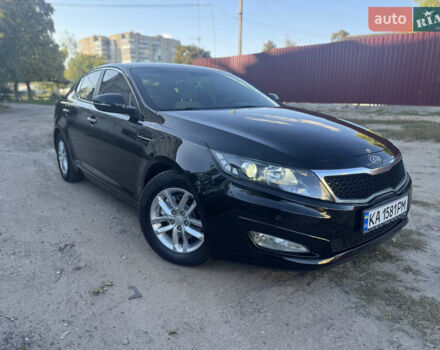 Черный Киа Оптима, объемом двигателя 2.36 л и пробегом 165 тыс. км за 8750 $, фото 1 на Automoto.ua