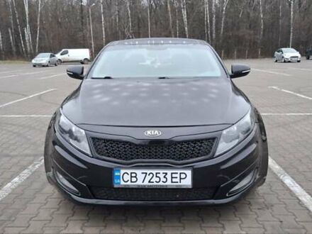 Черный Киа Оптима, объемом двигателя 2.36 л и пробегом 225 тыс. км за 8800 $, фото 1 на Automoto.ua