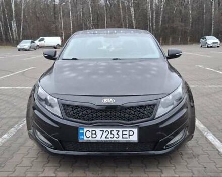 Черный Киа Оптима, объемом двигателя 2.36 л и пробегом 225 тыс. км за 8800 $, фото 1 на Automoto.ua
