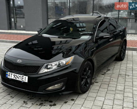 Черный Киа Оптима, объемом двигателя 2.36 л и пробегом 206 тыс. км за 6850 $, фото 1 на Automoto.ua