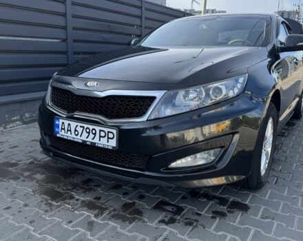 Черный Киа Оптима, объемом двигателя 2 л и пробегом 269 тыс. км за 8800 $, фото 1 на Automoto.ua