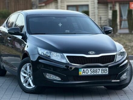 Чорний Кіа Оптіма, об'ємом двигуна 2 л та пробігом 97 тис. км за 9300 $, фото 1 на Automoto.ua