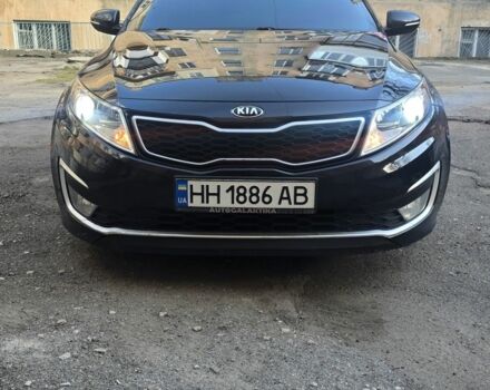 Черный Киа Оптима, объемом двигателя 2.4 л и пробегом 238 тыс. км за 9500 $, фото 1 на Automoto.ua