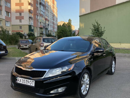 Черный Киа Оптима, объемом двигателя 2.4 л и пробегом 240 тыс. км за 8500 $, фото 1 на Automoto.ua