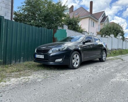 Чорний Кіа Оптіма, об'ємом двигуна 2 л та пробігом 250 тис. км за 8500 $, фото 1 на Automoto.ua