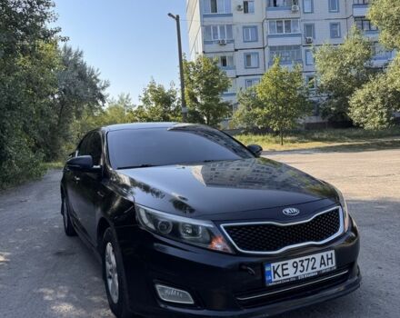 Чорний Кіа Оптіма, об'ємом двигуна 2 л та пробігом 270 тис. км за 4350 $, фото 1 на Automoto.ua
