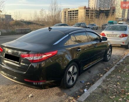 Черный Киа Оптима, объемом двигателя 2.4 л и пробегом 200 тыс. км за 5900 $, фото 1 на Automoto.ua