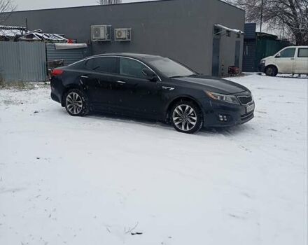 Чорний Кіа Оптіма, об'ємом двигуна 2 л та пробігом 116 тис. км за 11500 $, фото 1 на Automoto.ua