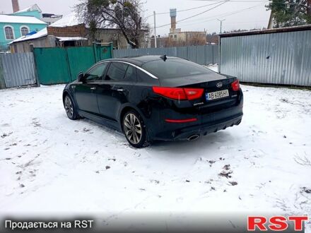 Черный Киа Оптима, объемом двигателя 2 л и пробегом 116 тыс. км за 11800 $, фото 1 на Automoto.ua