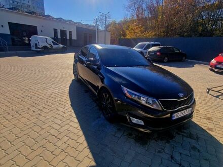 Черный Киа Оптима, объемом двигателя 2.4 л и пробегом 210 тыс. км за 9000 $, фото 1 на Automoto.ua