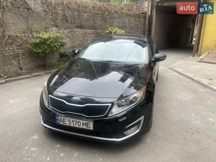 Чорний Кіа Оптіма, об'ємом двигуна 2.4 л та пробігом 170 тис. км за 8200 $, фото 1 на Automoto.ua