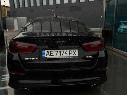 Чорний Кіа Оптіма, об'ємом двигуна 2 л та пробігом 174 тис. км за 12000 $, фото 1 на Automoto.ua