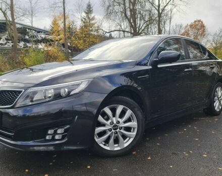 Черный Киа Оптима, объемом двигателя 2 л и пробегом 295 тыс. км за 10569 $, фото 1 на Automoto.ua
