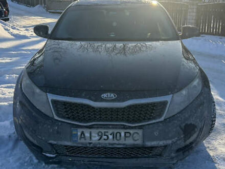 Чорний Кіа Оптіма, об'ємом двигуна 2.4 л та пробігом 247 тис. км за 10000 $, фото 1 на Automoto.ua