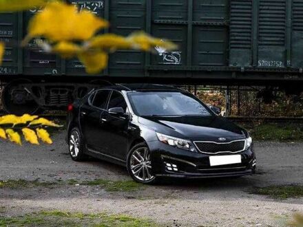 Черный Киа Оптима, объемом двигателя 2 л и пробегом 74 тыс. км за 5800 $, фото 1 на Automoto.ua