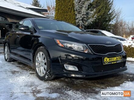 Кіа Оптіма 2014 у Львові на Automoto.ua Чорний Кіа Оптіма, об'ємом двигуна 2.4 л та пробігом 123 тис. км за 12700 $, фото 1 на Automoto.ua
