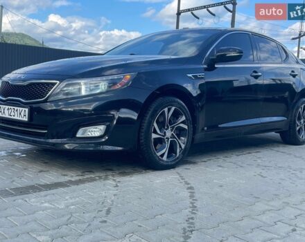 Чорний Кіа Оптіма, об'ємом двигуна 2 л та пробігом 128 тис. км за 9500 $, фото 1 на Automoto.ua