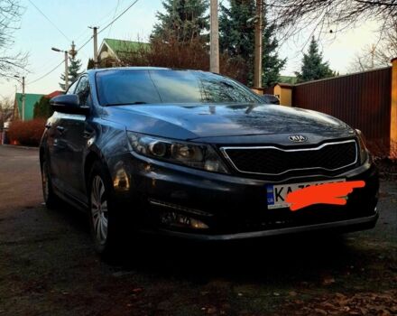Черный Киа Оптима, объемом двигателя 2.4 л и пробегом 226 тыс. км за 9500 $, фото 1 на Automoto.ua